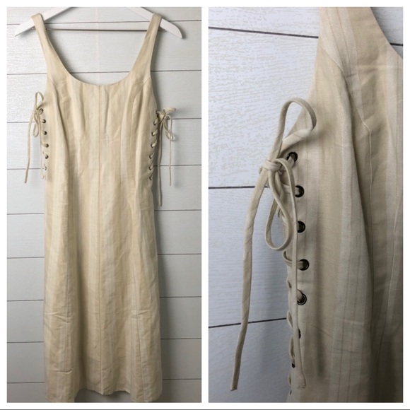 ASTR The Label Lace up Side Dress Small NEW - Picture 2 of 2